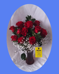 Vazoda Kırmızı Güller Vazoda Kırmızı Güller