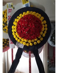 Sarı Kırmızı Çelenk Sarı Kırmızı Çelenk